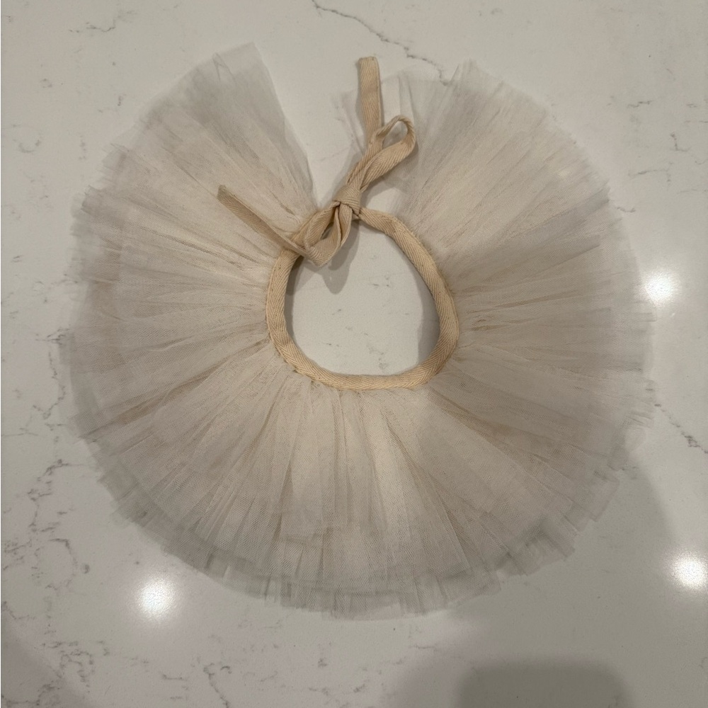 NORALEE Cream Tulle Baby coller